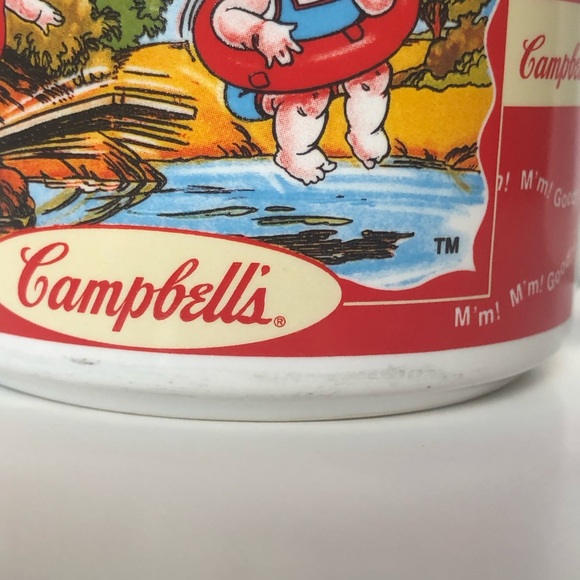 Campbell's Soup Kids Spring Summer Soup Coffee Tea Ceramic Wide Mouth Mug Cup 98 - Picture 10 of 12